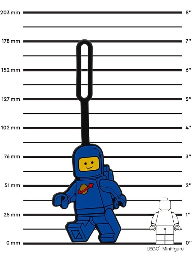 Lego IQ Minifigures Bag Tag Spaceman (Blue) - Image 4